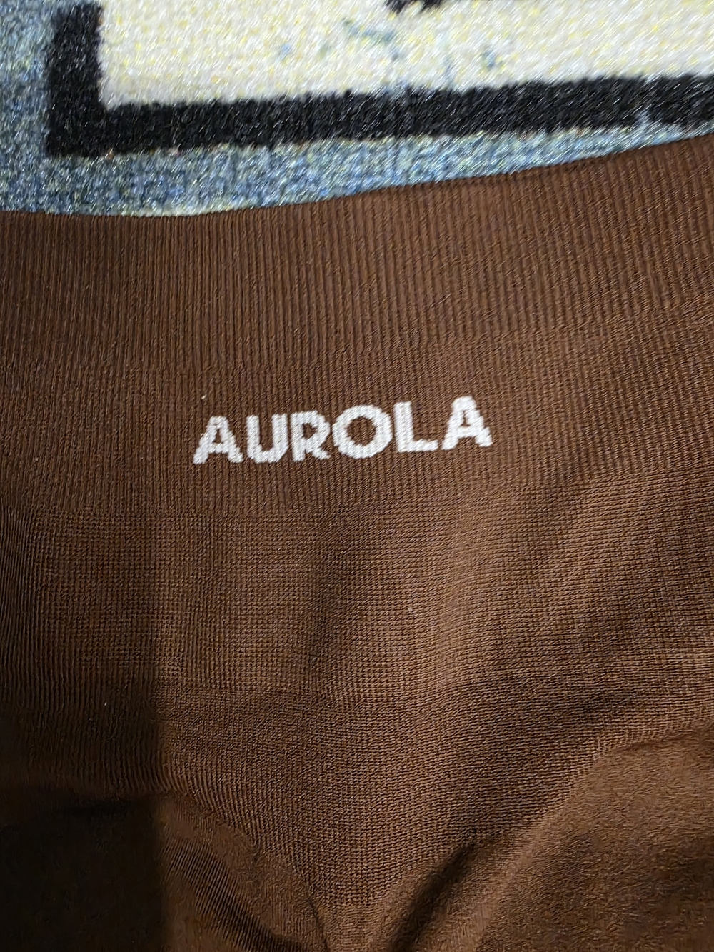 Aurola Women's Brown Leggings - Seamless Comfort